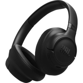 JBL Tune Cuffie Over-Ear Bluetooth Wireless, Pieghevoli e Leggere, Pure Bass, Connessione Multipoint, fino a 76 ore di Autonomia (JBLT730BTBLK)