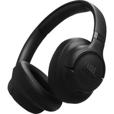 JBL Tune Cuffie Over-Ear Bluetooth Wireless, Pieghevoli e Leggere, Pure Bass, Connessione Multipoint, fino a 76 ore di Autonomia (JBLT730BTBLK)