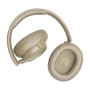 JBL Tune Cuffie Over-Ear Bluetooth Wireless, Pieghevoli e Leggere, Pure Bass, Connessione Multipoint, fino a 76 ore di Autonomia (JBLT730BTBEG)