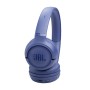 JBL Tune Cuffie On-Ear Bluetooth Wireless, Pieghevoli e Leggere, Pure Bass, Connessione Multipoint, fino a 76 ore di Autonomia,  (JBLT530BTBLUEU)