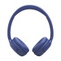 JBL Tune Cuffie On-Ear Bluetooth Wireless, Pieghevoli e Leggere, Pure Bass, Connessione Multipoint, fino a 76 ore di Autonomia,  (JBLT530BTBLUEU)