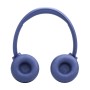 JBL Tune Cuffie On-Ear Bluetooth Wireless, Pieghevoli e Leggere, Pure Bass, Connessione Multipoint, fino a 76 ore di Autonomia,  (JBLT530BTBLUEU)