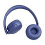 JBL Tune Cuffie On-Ear Bluetooth Wireless, Pieghevoli e Leggere, Pure Bass, Connessione Multipoint, fino a 76 ore di Autonomia,  (JBLT530BTBLUEU)