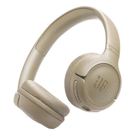 JBL Tune Cuffie On-Ear Bluetooth Wireless, Pieghevoli e Leggere, Pure Bass, Connessione Multipoint, fino a 76 ore di Autonomia,  (JBLT530BTBEGEU)