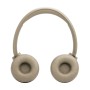 JBL Tune Cuffie On-Ear Bluetooth Wireless, Pieghevoli e Leggere, Pure Bass, Connessione Multipoint, fino a 76 ore di Autonomia,  (JBLT530BTBEGEU)