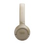 JBL Tune Cuffie On-Ear Bluetooth Wireless, Pieghevoli e Leggere, Pure Bass, Connessione Multipoint, fino a 76 ore di Autonomia,  (JBLT530BTBEGEU)