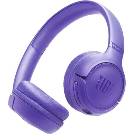 JBL Tune Cuffie On-Ear Bluetooth Wireless, Pieghevoli e Leggere, Pure Bass, Connessione Multipoint, fino a 76 ore di Autonomia,  (JBLT530BTLAVEU)