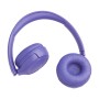 JBL Tune Cuffie On-Ear Bluetooth Wireless, Pieghevoli e Leggere, Pure Bass, Connessione Multipoint, fino a 76 ore di Autonomia,  (JBLT530BTLAVEU)