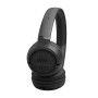 JBL Tune Cuffie On-Ear Bluetooth Wireless, Pieghevoli e Leggere, Pure Bass, Connessione Multipoint, fino a 76 ore di Autonomia,  (JBLT530BTBLKEU)