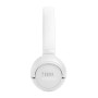 JBL Tune Cuffie On-Ear Bluetooth Wireless, Pieghevoli e Leggere, Pure Bass, Connessione Multipoint, fino a 76 ore di Autonomia,  (JBLT530BTWHTEU)