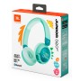 JBL Junior 320BT Auricolare Wireless A Padiglione Musica e Chiamate USB tipo-C Bluetooth Verde (JBLJR320BTGRN)