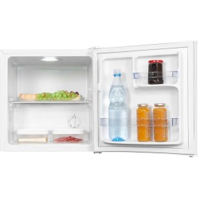 Mini frigorifero Exquisit KB05-V-151E, larghezza 45 cm, 41 L, illuminazione a LED, bianco