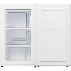 Congelatore PKM GS61E, larghezza 47,5 cm, capacità 61 L, 2 cassetti e 1 sportello, colore bianco.