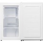 Congelatore PKM GS61E, larghezza 47,5 cm, capacità 61 L, 2 cassetti e 1 sportello, colore bianco.