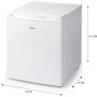 Congelatore DOMO DO91102F, larghezza 44 cm, 33 L, con vassoio per cubetti di ghiaccio, colore bianco.