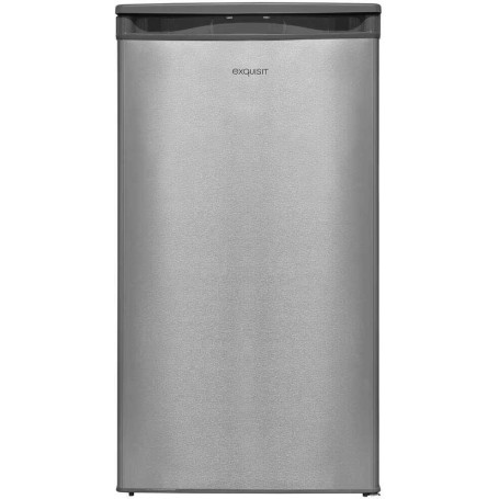 Frigorifero Exquisit KS85-V-091E, formato standard, larghezza 45 cm, capacità 75 L, acciaio inox (PV)