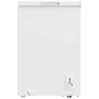 Congelatore a pozzetto verticale PKM GT100E, larghezza 54,5 cm, 99 L, termostato regolabile, bianco