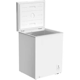 Congelatore a pozzetto verticale PKM GT100E, larghezza 54,5 cm, 99 L, termostato regolabile, bianco