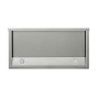 Novy 650 Cappa telescopica a schermo piatto , pannello di visualizzazione in acciaio inox, 60 cm