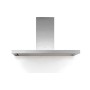 Novy Flat line 7640 Cappa a isola , acciaio inox, 90 cm