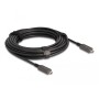 DeLOCK 84150 cavo e adattatore video 10 m USB tipo-C Nero (84150)