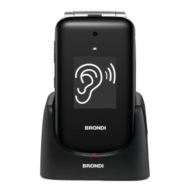 Brondi Amico Supervoice 7,11 cm (2.8") Nero Telefono per anziani (10277090)