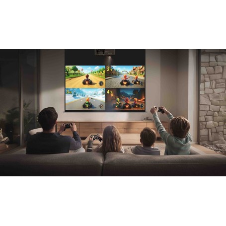 Optoma PK52 Proiettore a raggio standard 3500 ANSI lumen DLP UHD 4K (3840x2160) Compatibilità 3D Nero (PHOTON LIFE PK52 LASER)