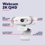 TOMAR 2K QHD WEBCAM WHITE (26180)