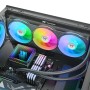 Thermaltake TH360 V3 ARGB Processore Raffreddatore di liquidi tutto in uno 12 cm Nero 1 pz (CL-W466-PL12SW-A)