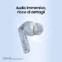 Samsung Galaxy Buds3 FE, Auricolari Wireless, Audio 360, Gemini AI, Black (SM-R420NZKAITV)