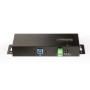 StarTech.com Hub USB gestito a 7 Porte con 7x USB-A, Alloggiamento industriale in metallo resistente, Protezione ESD e contro le (5G7AINDRM-USB-A-HUB)