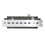 StarTech.com Hub USB gestito a 7 Porte con 7x USB-A, Alloggiamento industriale in metallo resistente, Protezione ESD e contro le (5G7AINDRM-USB-A-HUB)