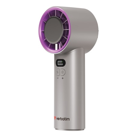Verbatim Cool 'n' Go Ice Touch Grigio, Viola Ventilatore portatile (32342)