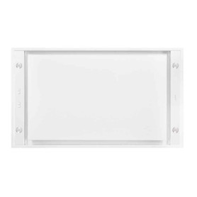 Novy Pure line 6831 Cappa a soffitto , finitura laccata bianca