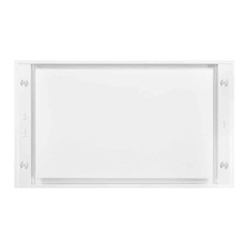 Novy Pure line 6836 Cappa da soffitto , per esterni, finitura laccata bianca