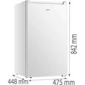Congelatore a libera installazione Gorenje F39EPW4, larghezza 47,5 cm, 61 L, 2 cassetti, bianco