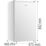 Congelatore a libera installazione Gorenje F39EPW4, larghezza 47,5 cm, 61 L, 2 cassetti, bianco
