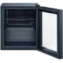 Frigorifero Bomann KSG 7291 con porta in vetro, larghezza 44 cm, capacità 46 litri, colore nero.