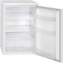 Frigorifero Bomann VS 2185.1 di dimensioni standard, larghezza 56 cm, capacità 133 litri, colore bianco.