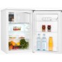 Frigorifero Exquisit KS16-4-051C con scomparto congelatore, larghezza 55 cm, 107 L, bianco.