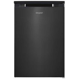 Frigorifero Exquisit KS16-4-051C con scomparto congelatore, larghezza 55 cm, 107 L, acciaio inox.