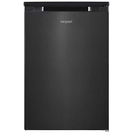 Frigorifero Exquisit KS16-4-051C con scomparto congelatore, larghezza 55 cm, 107 L, acciaio inox.