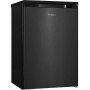 Frigorifero Exquisit KS16-4-051C con scomparto congelatore, larghezza 55 cm, 107 L, acciaio inox.