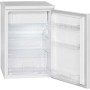 Frigorifero Bomann KS 2184.1, larghezza 56 cm, 120 litri, sbrinamento automatico, bianco, (721 841)