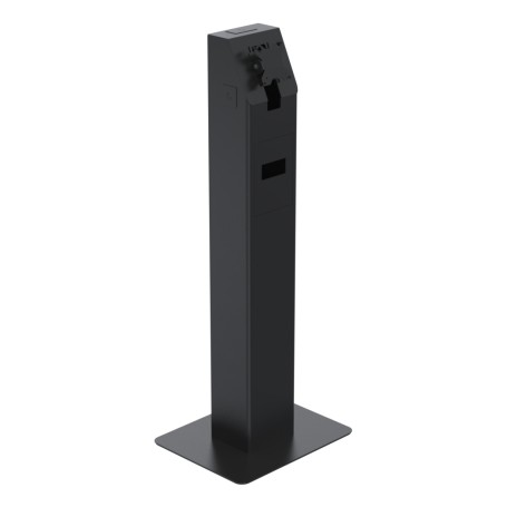 Ergonomic Solutions SpacePole Kiosk SPK400-17 accessorio di sistema POS Set chiosco Nero Metallo 75 x 75 mm 100 x 100 mm