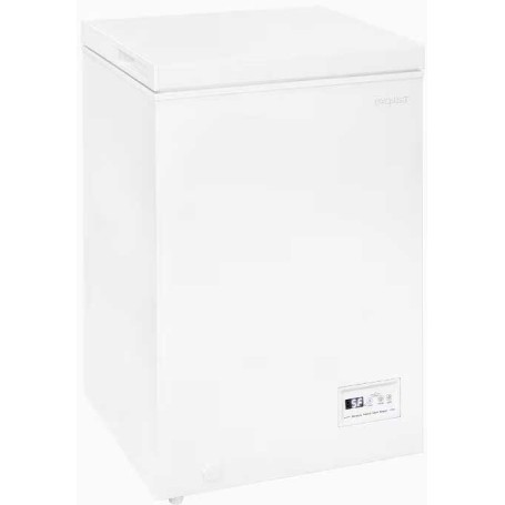 Congelatore a pozzetto a libera installazione Exquisit GT101-E-040E, larghezza 54,5 cm, 98 L, bianco