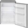Frigorifero Bomann VS 2185.1 dimensioni standard, larghezza 56 cm, capacità 133 litri, acciaio inox.