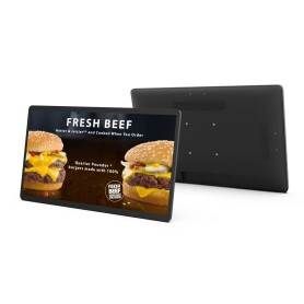ALLNET High Performance Display 24 Zoll mit Standfuß Halterung und (ALL-SD24-Set-black)