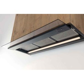 Novy Fusion Pro 8710 Cappa aspirante , antracite, 60 cm, coperchio orientabile con vetro