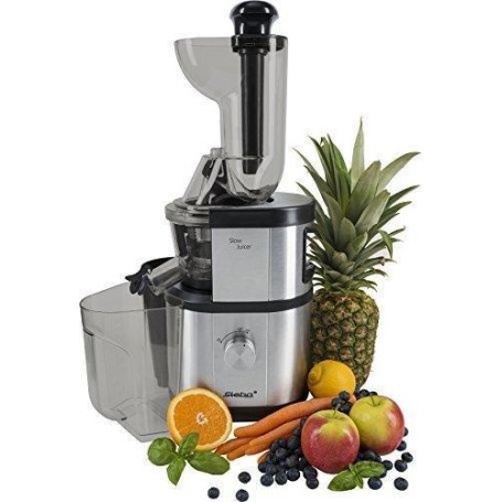 Steba E 400 Estrattore di succo 400 W Nero, Acciaio inossidabile (18 80 00)